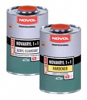 NOVOL Бесцветный лак "NOVAKRYL" MS 1+1